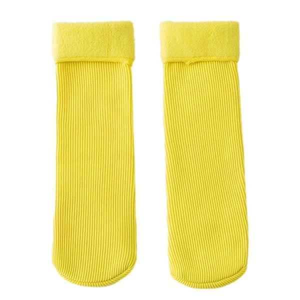 Fotballsokker for barn, knehøye sokker, lys gul for barn KLB