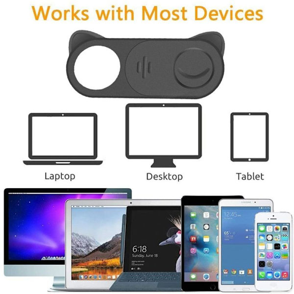 Mobiltelefon kamera cover, ultra tynd, skydekamera cover til smartphone,