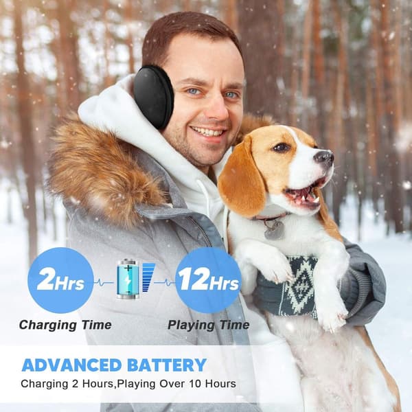 Bluetooth-ørevarmere - Bluetooth 5.0-hovedtelefon-ørevarmere til løbetelefoner