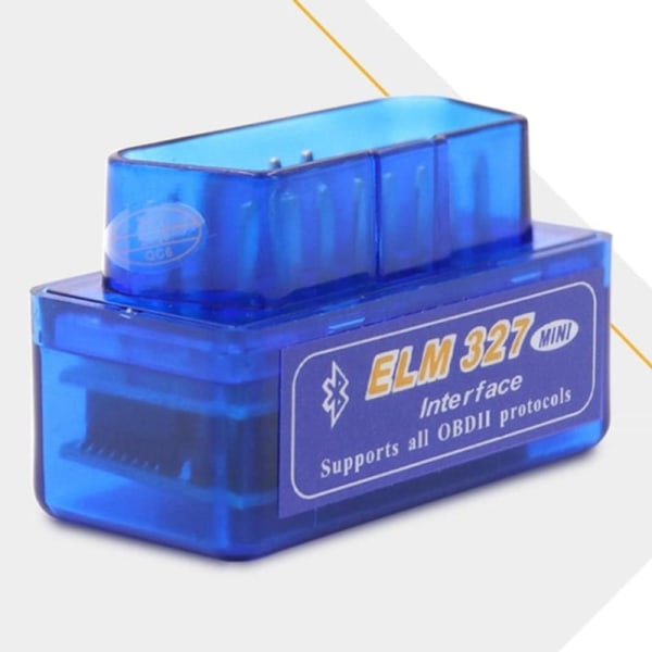 Mini ELM327 V2.1 OBD2 II Bluetooth Diagnostisk Bilskanner