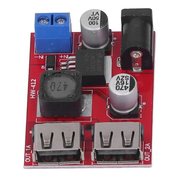 DC 6V-30V til 5V solcelle-kontrollerkort spenning KLB