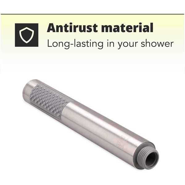 Universal duschmunstycke bad dusch handpenna kombinerad högtrycks monofunktion rostfritt stål