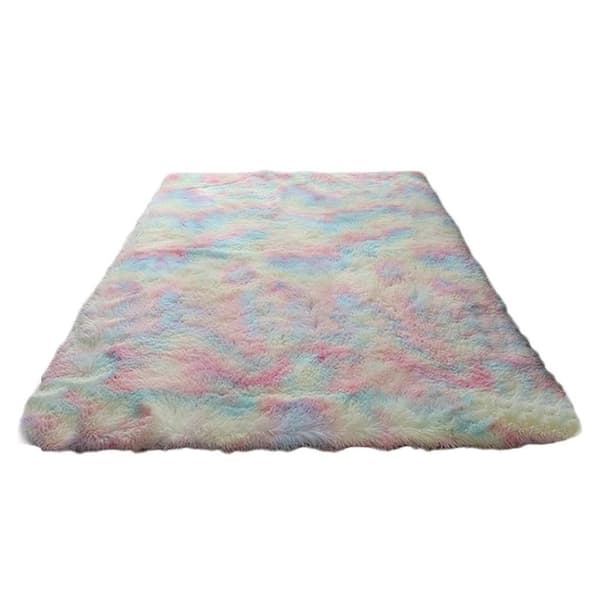 bedee tepper faux fur teppe grå imitert pels seng teppe sofa matte super