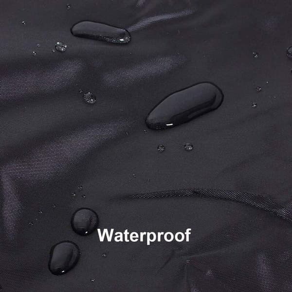 Firkant poolcover, pool solsejl, elastisk kant med snøre, vandtæt