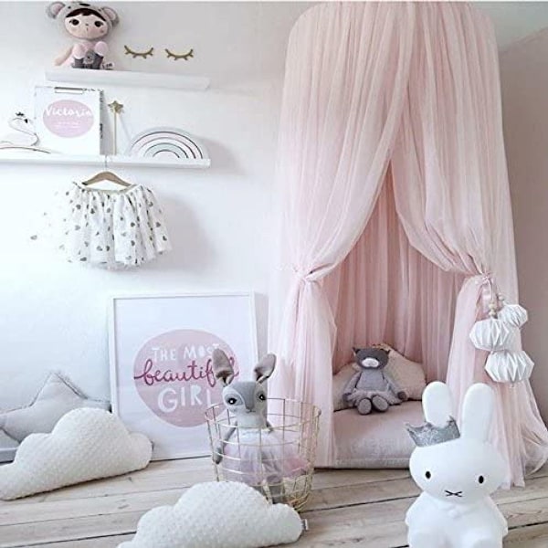 Seng baldakin baldakin baby seng 100% polyester baldakin myggenet KLB