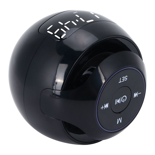 LED färgglad väckarklocka Bluetooth-högtalare bärbar mini KLB