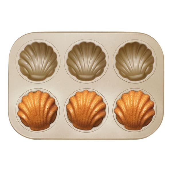 Non-stick gryte, 6-hulls stekebrett, sjokoladestil 2 KLB