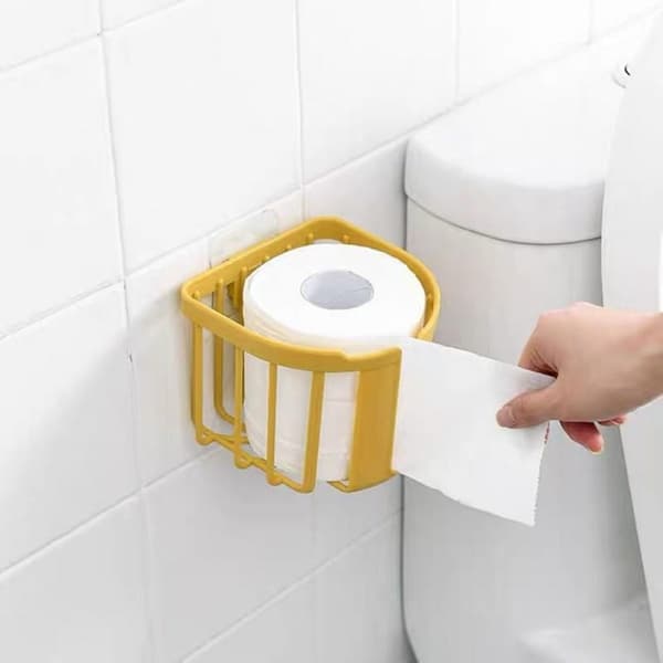 Veggmontert papirhåndkleholder, toalettpapirboks, gratis perforert reg