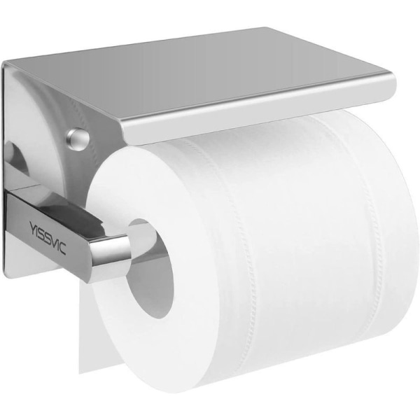 Toiletpapirholder hylde toiletpapirrulleholder uden bore toiletpapirholder