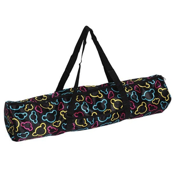 Yogamatta väska, multifunktionell dragkedja canvas yogamatta handväska, KLB
