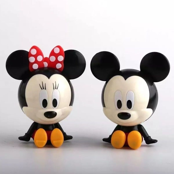 Minnie ja Mikki Hiiri Hiiri Kakunpäällinen Koriste Kakku Syntymäpäivähahmot KLB