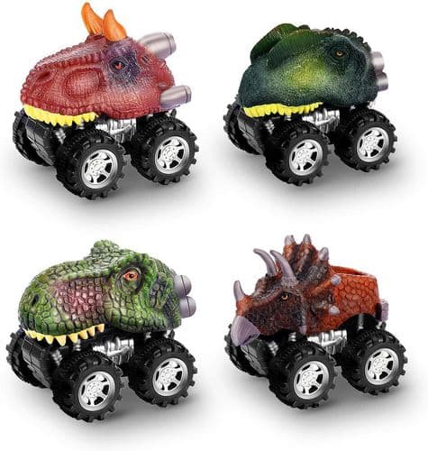 dmazing Dra tillbaka dinosauriebilar för barn
