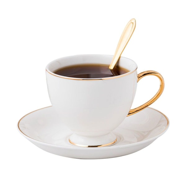 Kaffe kopper og underkopper Royal 220 ml porcelæn kaffe kopper