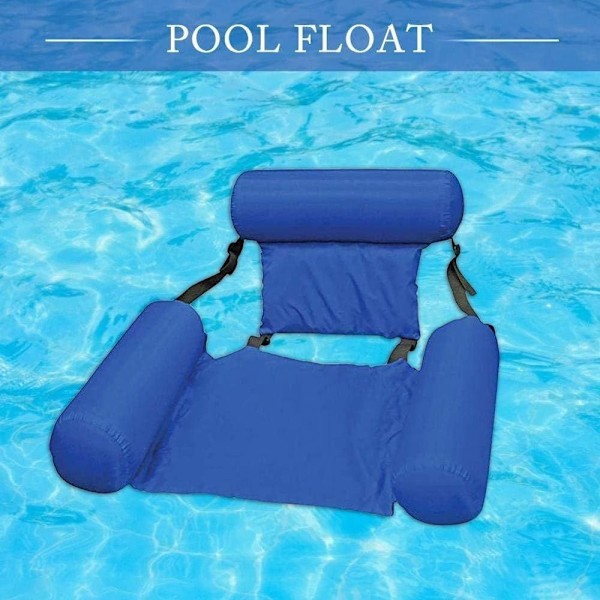 Uppblåsbar badsäng, vattenhängmatta lounger pool lounger