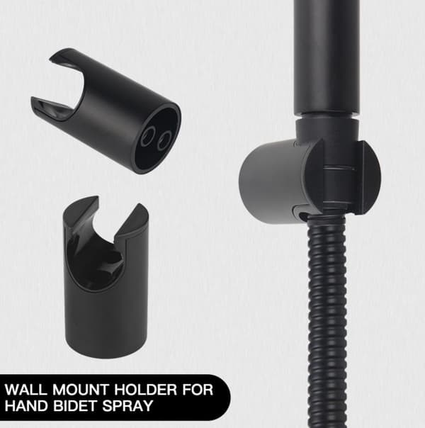 Toalettspray Bidet Spray 150 cm, Svart