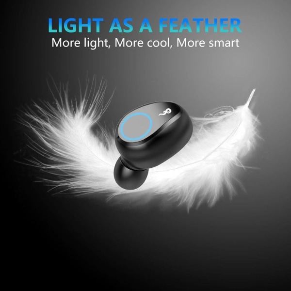 Bluetooth-ørepropper, F9 TWS trådløse Bluetooth 5.0-hodetelefoner,