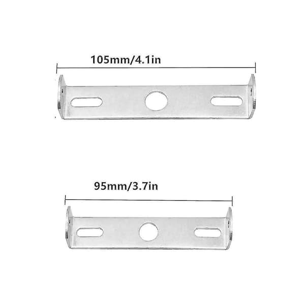 4 stk takplateholder, lysekronfeste KLB