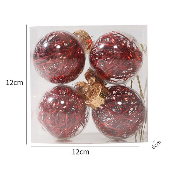 Festliga julgranskuleornament för bröllop - Stil 1 KLB