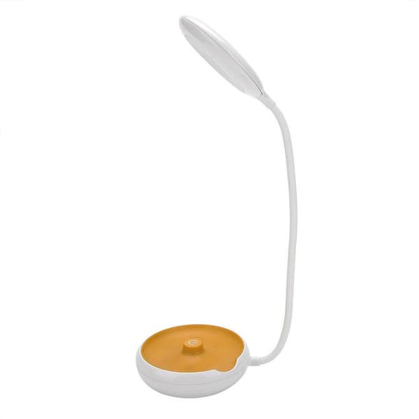 Flotterende fleksibel USB bærbar bordlampe orange KLB