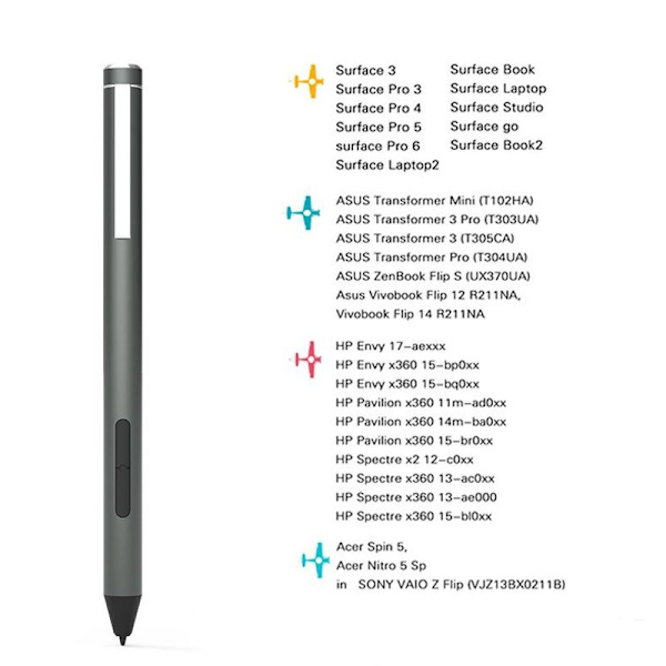 Microsoft Surface Pen svart