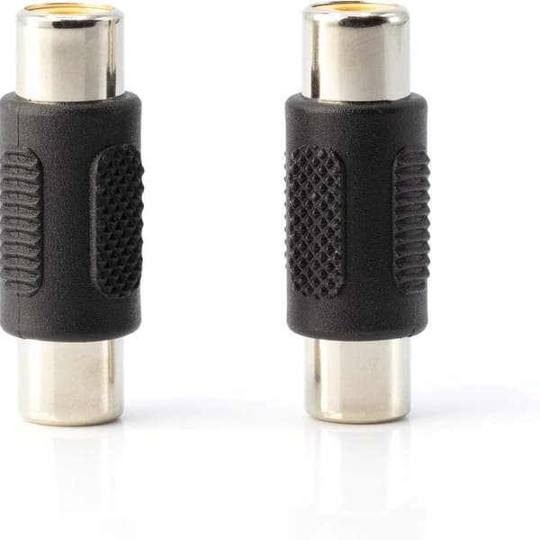 RCA-adapter, hun til hun kobling, forlænger, fatning - lyd