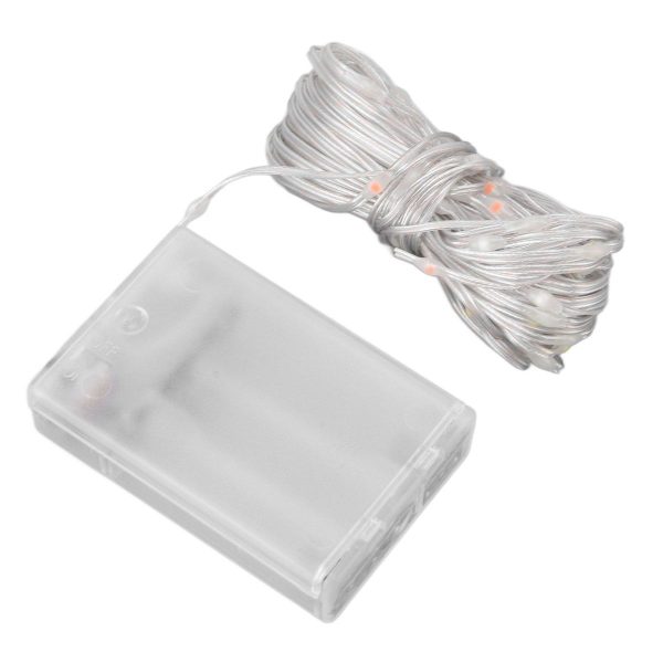 10m LED-ljusslinga batteridriven vattentät KLB