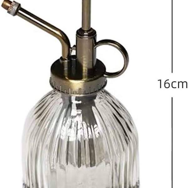Vintage glas sprayflaske, dekorativ og funktionel KLB