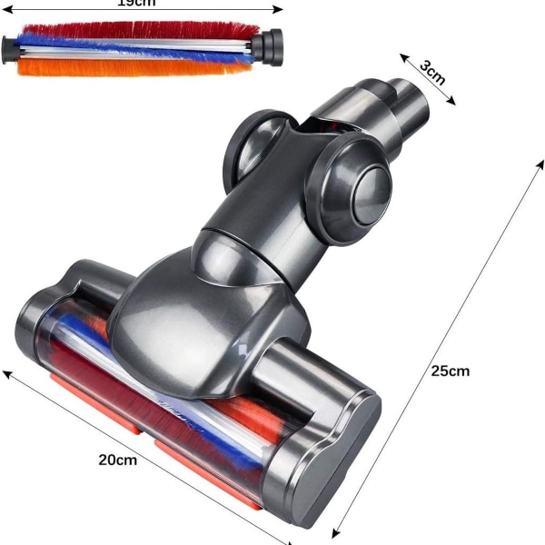 Reservebørste for Dyson støvsuger V6 - elektrisk børste for Dyson V6 KLB