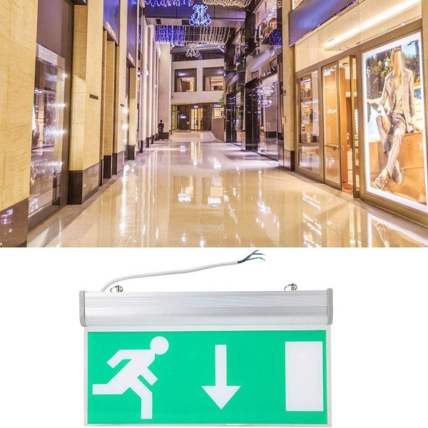 LED-hätäuloskäynnin merkkivalo, turvaevakuoinnin merkkivalo, korkea kirkkaus