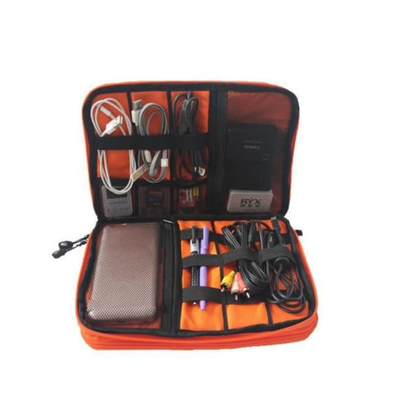 Resväska för elektroniktillbehör