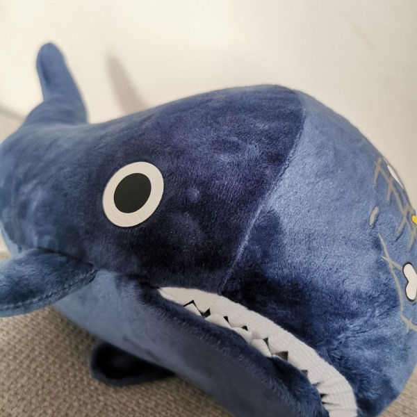 One Piece Laboum La Boum Whale Gosedjur Anime Manga Plysch Plyschfigur 25 cm NY KLB