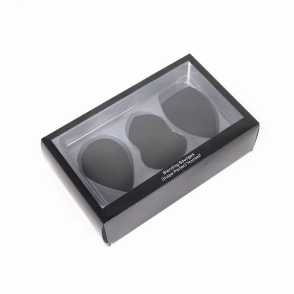 Foundation Beauty Sponge Shape Flawless Liquid Suitable Black