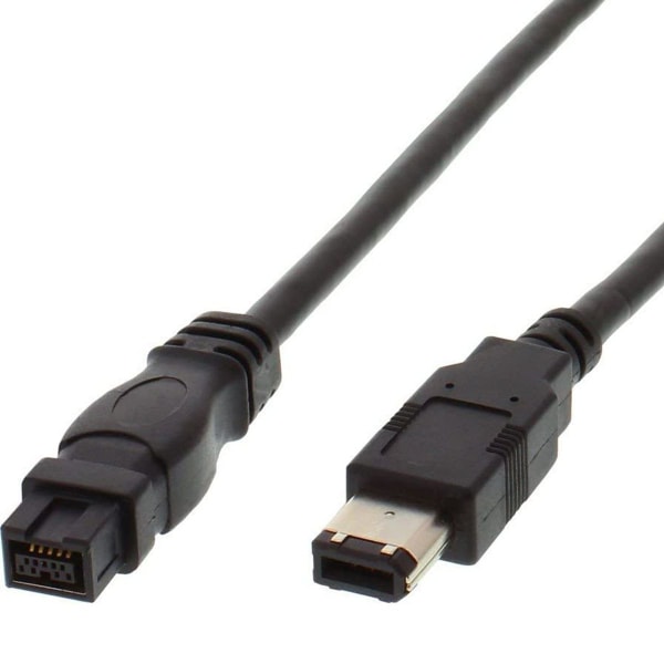 IEEE 1394B Firewire 800 til 400 9-pinners til 6-pinners kabel 6 fot, Firewire KLB