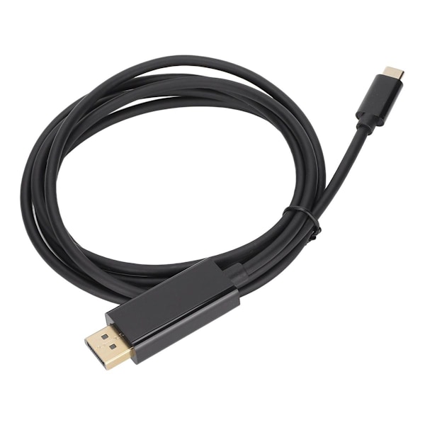 Type-C - DisplayPort-kaapeli 4K HD kullattu KLB