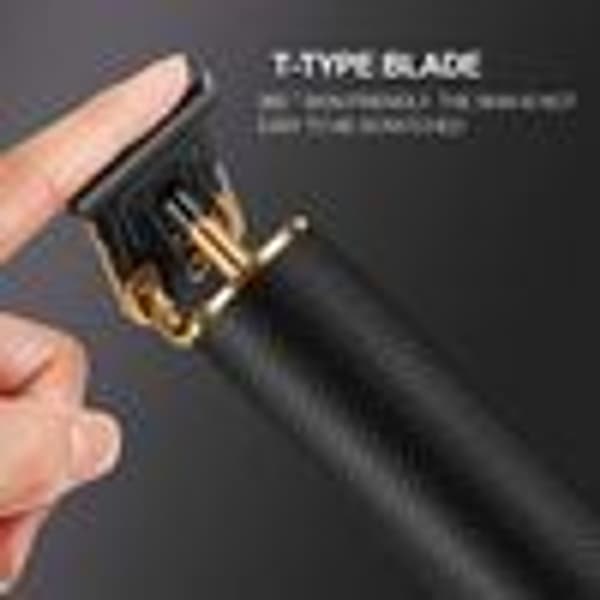 Elektrisk hårklipper trådløs hårklipper USB oppladbar KLB