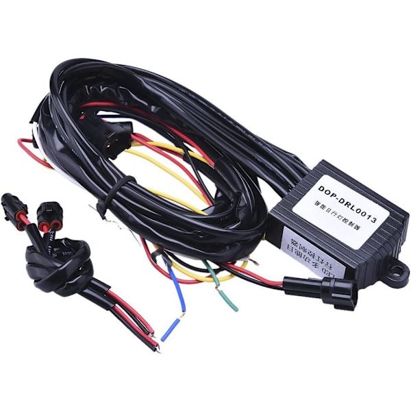 Universal 12V LED Dagkørelys Controller til Motorcykel, Bil, SUV, Lastbil