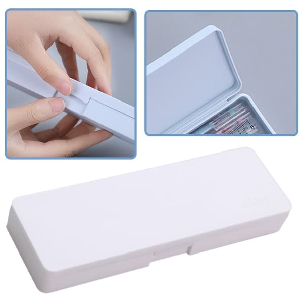 Multifunksjonell Vanntett Blyantveske Frost Pen Beige