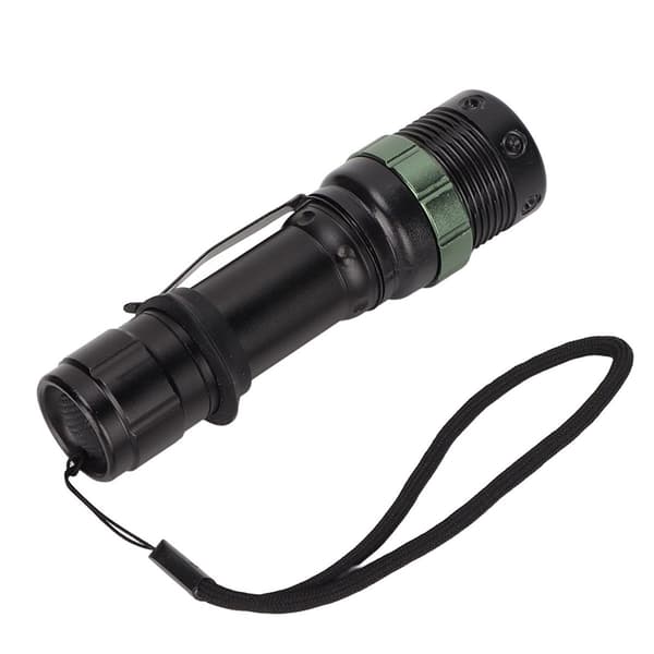 Aluminiumlegering lommelykter, zoomable, superlys LED KLB