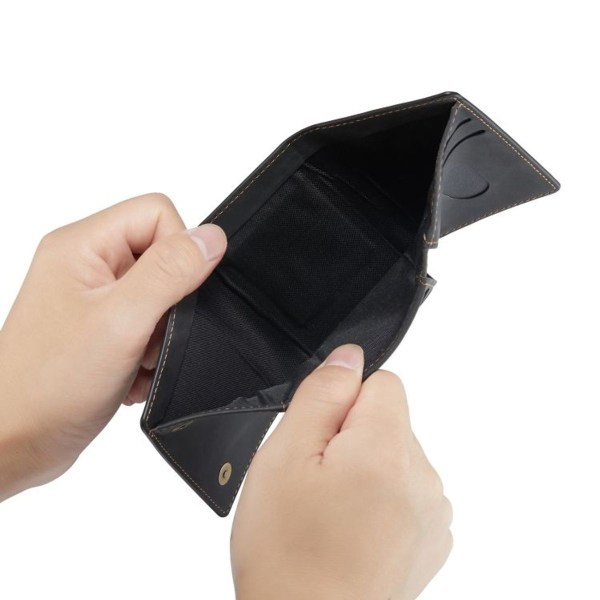 M1 Series Magnetic Tri-Fold lommebok (svart)