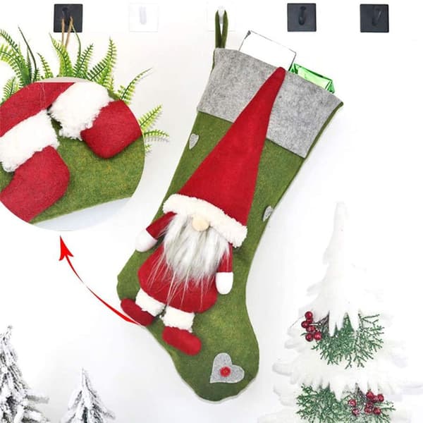Julekuler med 3D-nissepyntefigur for KLB