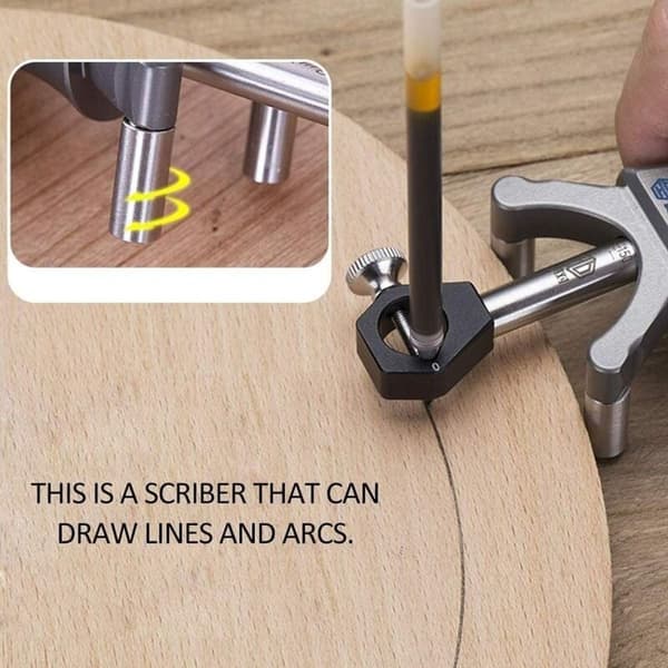 DIY-verktøy for treskriving, multifunksjonelle tegnelinjer