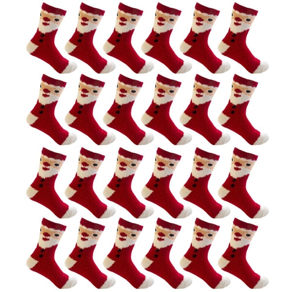 Julemyke sokker, gaver, søte, morsomme, koselige, stil 1 KLB