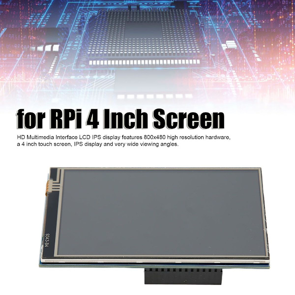 4 tommer HD multimedia interface LCD IPS skærm 800 x 480 KLB