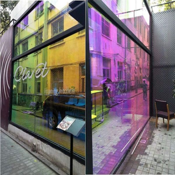 54\"x20\" Kameleonttivärinen ikkunakalvo sateenkaariefekti Iridescent ikkunasävytys sisustus KLB