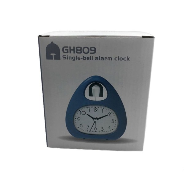 GH809 Äggformad bordslampa Barn Sängbord Väckarklocka Söt Ringklocka (