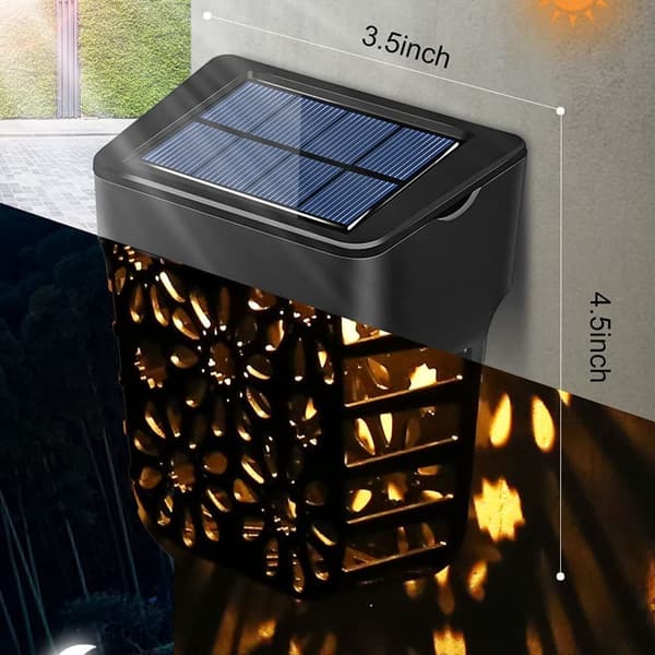 Udendørs solcellelamper 6-pak IP65 dekorative solcellelamper til