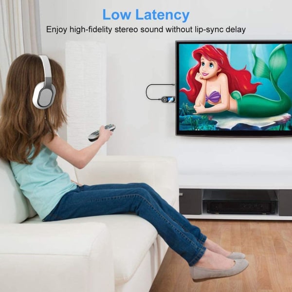 Bluetooth-sovitin 5.0 Bluetooth-lähetin-vastaanotin High Definition Low Latency KLB