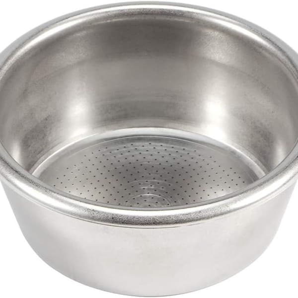 54mm Kaffe Filterkurv Rustfritt Stål Enkeltvegget Filter Uten Trykk