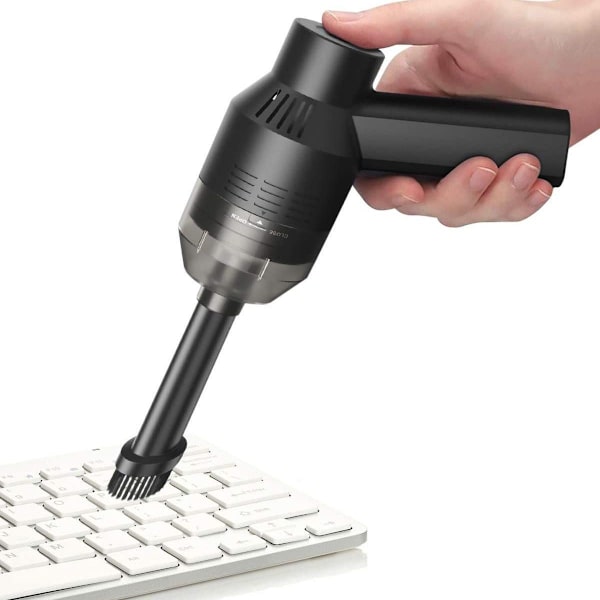 Trådløs mini støvsuger - for tastatur og skrivebord. Oppladbar KLB