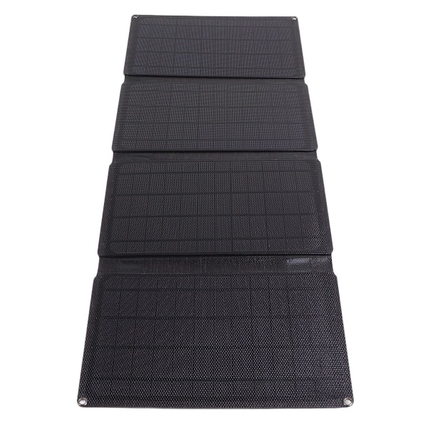 32W 5V 4 Panel Semi Fleksibelt Bærbart Solcellepanel Oplader KLB